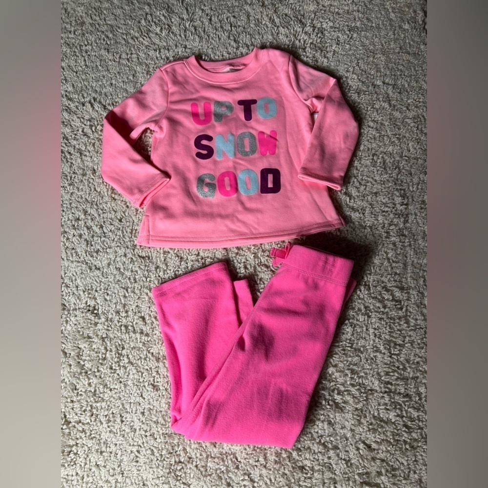 Size 3T Koala Kids 2 Piece Fleece Sweater + Pants Set NWT